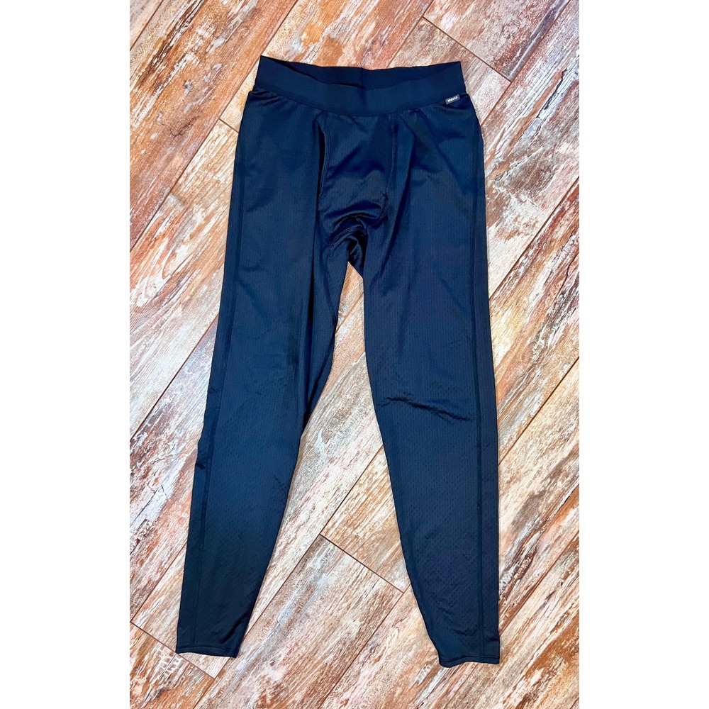REI Co-op Men's Base Layer Leggings Black Moisture Wicking Stretch Size Small